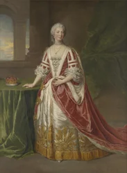 Porträt von Hester Pitt, Countess of Chatham, geb. Grenville (1721-1803)